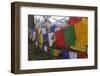 Bhutan. Prayer Flags at the Top of Dochula, a Mountain Pass-Brenda Tharp-Framed Photographic Print