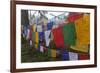 Bhutan. Prayer Flags at the Top of Dochula, a Mountain Pass-Brenda Tharp-Framed Photographic Print