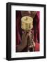 Bhutan, Thimphu. Woman Holding a Prayer Wheel and Prayer Beads as She Performs Her Circumambulation-Brenda Tharp-Framed Photographic Print