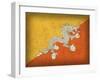 Bhutan-David Bowman-Framed Giclee Print