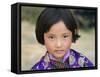 Bhutanese Girl, Wangdi, Bhutan-Keren Su-Framed Stretched Canvas