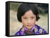 Bhutanese Girl, Wangdi, Bhutan-Keren Su-Framed Stretched Canvas