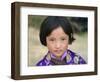 Bhutanese Girl, Wangdi, Bhutan-Keren Su-Framed Photographic Print