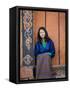 Bhutanese Woman, Jankar, Bumthang, Bhutan-Angelo Cavalli-Framed Stretched Canvas