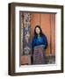 Bhutanese Woman, Jankar, Bumthang, Bhutan-Angelo Cavalli-Framed Photographic Print