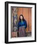 Bhutanese Woman, Jankar, Bumthang, Bhutan-Angelo Cavalli-Framed Photographic Print