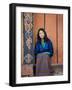 Bhutanese Woman, Jankar, Bumthang, Bhutan-Angelo Cavalli-Framed Photographic Print