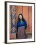 Bhutanese Woman, Jankar, Bumthang, Bhutan-Angelo Cavalli-Framed Photographic Print