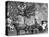 Bi-Centenary Celebration, Floral Parade, Carriage of Mrs. D.G. Swift, Detroit, Mich.-null-Stretched Canvas