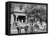 Bi-Centenary Celebration, Floral Parade, Carriage of Mrs. S.M. Dudley, Detroit, Mich.-null-Framed Stretched Canvas