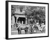 Bi-Centenary Celebration, Floral Parade, Carriage of Mrs. S.M. Dudley, Detroit, Mich.-null-Framed Photo