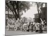 Bi-Centenary Celebration, Floral Parade, Freeman, Delameter Co. Float, Detroit, Mich.-null-Mounted Photo