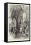 Bi-Centenary of Henry Purcell, the Tomb in Westminster Abbey-Herbert Railton-Framed Stretched Canvas