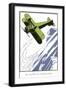 Bi-Plane Doing Loop-Found Image Press-Framed Giclee Print