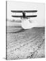 Bi-Plane Dusting Field with Pesticides-David McLane-Stretched Canvas