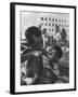 Biafran Child Feeding Another Child-Terence Spencer-Framed Photographic Print
