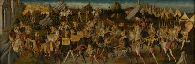 The Triumph of Scipio Africanus, C.1460 (Tempera on Fabric Mounted on Panel) (See also 488154)-Biagio D'Antonio-Stretched Canvas