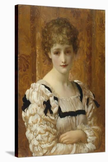 Bianca, C.1881-Frederick Leighton-Stretched Canvas