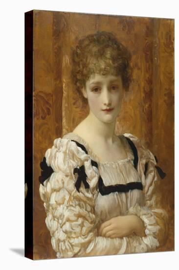 Bianca, C.1881-Frederick Leighton-Stretched Canvas