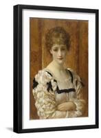 Bianca, C.1881-Frederick Leighton-Framed Premium Giclee Print