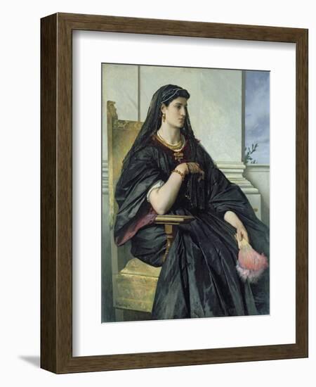 Bianca Capello-Anselm Feuerbach-Framed Giclee Print