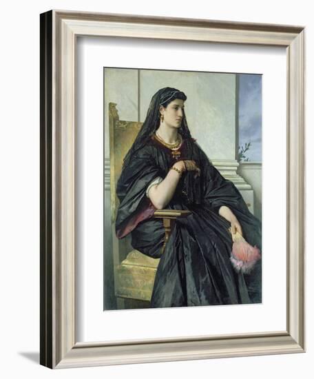 Bianca Capello-Anselm Feuerbach-Framed Giclee Print