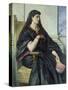 Bianca Capello-Anselm Feuerbach-Stretched Canvas