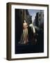 Bianca Cappello Leaves Family Home, 1840-1860-Andrea Appiani Younger-Framed Giclee Print