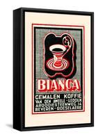 Bianca Gemalen Koffie-null-Framed Stretched Canvas