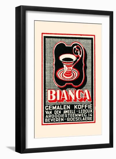 Bianca Gemalen Koffie-null-Framed Art Print