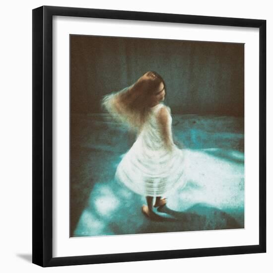 Bianca's Joy-Roswitha Schleicher-Schwarz-Framed Premium Photographic Print