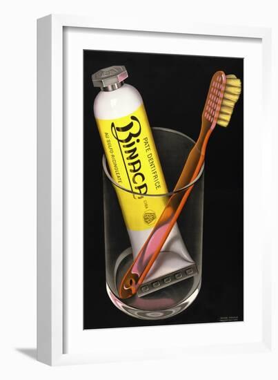 Bianca Toothpaste-null-Framed Giclee Print