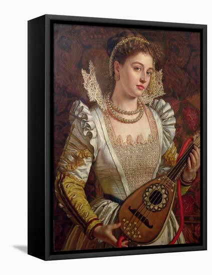 Bianca-William Holman Hunt-Framed Stretched Canvas