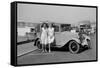 Bianchi saloon of Kitty Brunell at the B&HMC Brighton Motor Rally, Brighton, Sussex, 1930-Bill Brunell-Framed Stretched Canvas