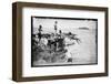 Biarritz Bathers-null-Framed Photographic Print