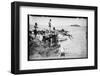 Biarritz Bathers-null-Framed Photographic Print