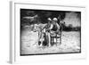 Biarritz Beach Belles-null-Framed Photographic Print