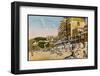 Biarritz - Miramar Beach-null-Framed Photographic Print