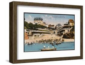 Biarritz: Port-Vieux-null-Framed Photographic Print