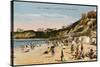 Biarritz: the Beach, from the Cote Des Basques-null-Stretched Canvas