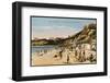 Biarritz: the Beach, from the Cote Des Basques-null-Framed Photographic Print