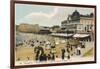 Biarritz: the Beach, the Casino Municipal and the Hotel Du Palais-null-Framed Photographic Print