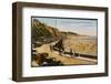 Biarritz: View of the Beach, from the Cote Des Basques-null-Framed Photographic Print