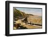 Biarritz: View of the Beach, from the Cote Des Basques-null-Framed Photographic Print