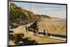 Biarritz: View of the Beach, from the Cote Des Basques-null-Mounted Photographic Print