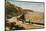 Biarritz: View of the Beach, from the Cote Des Basques-null-Stretched Canvas