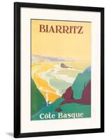 Biarritz-Debo-Framed Art Print