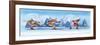 Biathlon-Olga And Alexey Drozdov-Framed Giclee Print