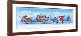 Biathlon-Olga And Alexey Drozdov-Framed Giclee Print