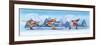 Biathlon-Olga And Alexey Drozdov-Framed Giclee Print